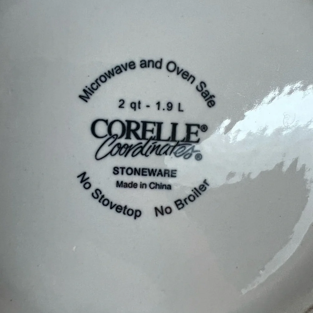 Vintage Chutney Corelle Set of 3 nesting mixing bowls